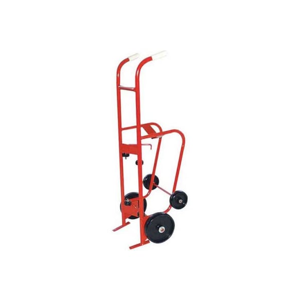 Milwaukee Hand Trucks Milwaukee Four Wheel Drum Truck 40774 Polyolefin Wheels 1000 Lb. Cap